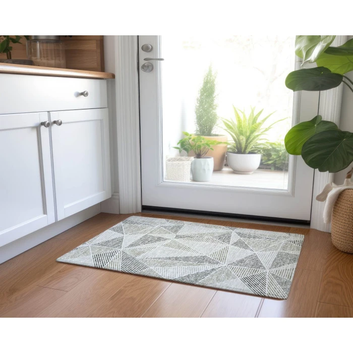 Chantille ACN618 Taupe 1'8" x 2'6" Rug