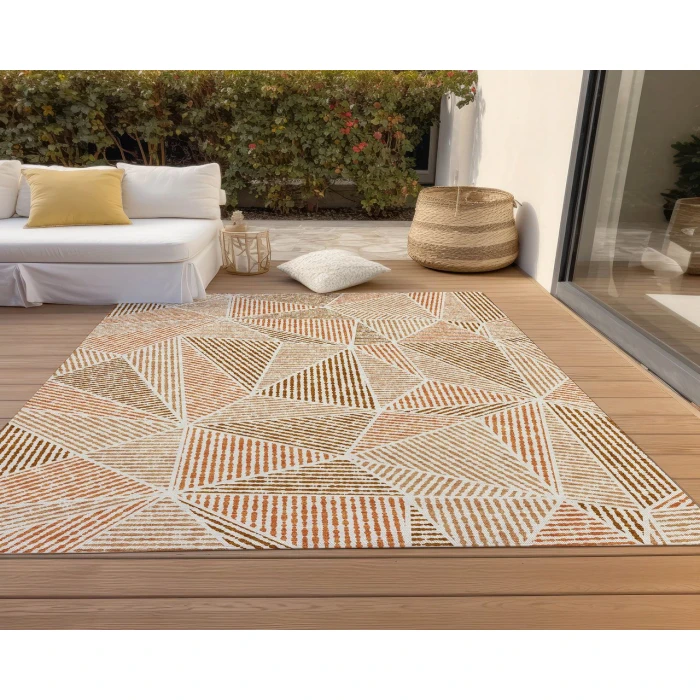 Chantille ACN618 Terracotta 8' x 10' Rug