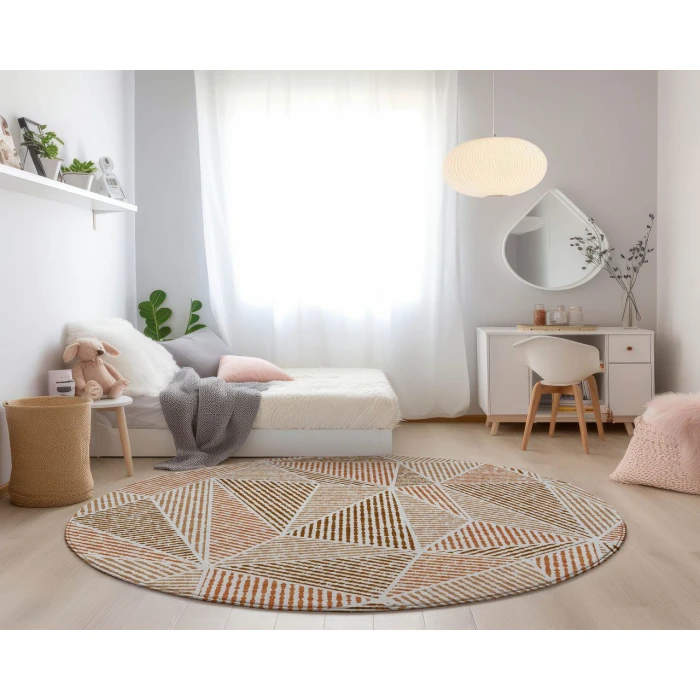 Chantille ACN618 Terracotta 8' x 8' Rug