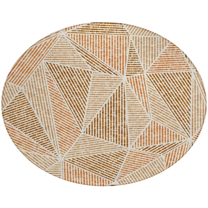 Chantille ACN618 Terracotta 8' x 8' Rug