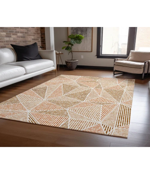Chantille ACN618 Terracotta 5' x 7'6" Rug