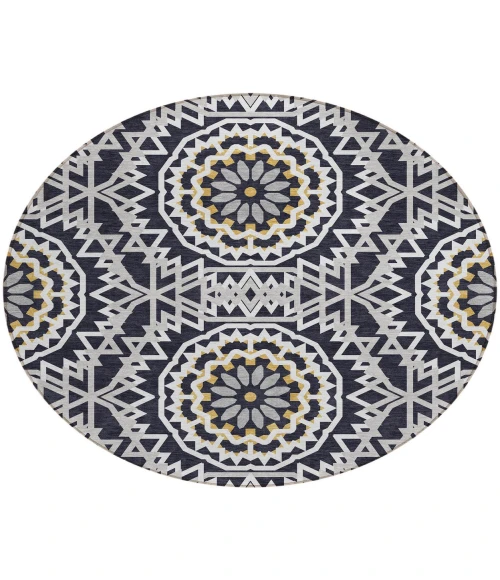 Chantille ACN619 Black 8' x 8' Rug