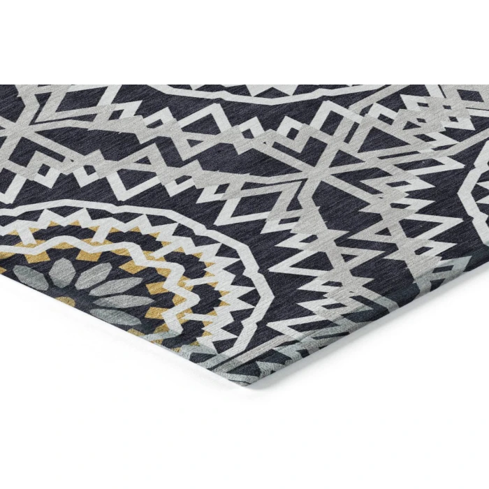 Chantille ACN619 Black 3' x 5' Rug
