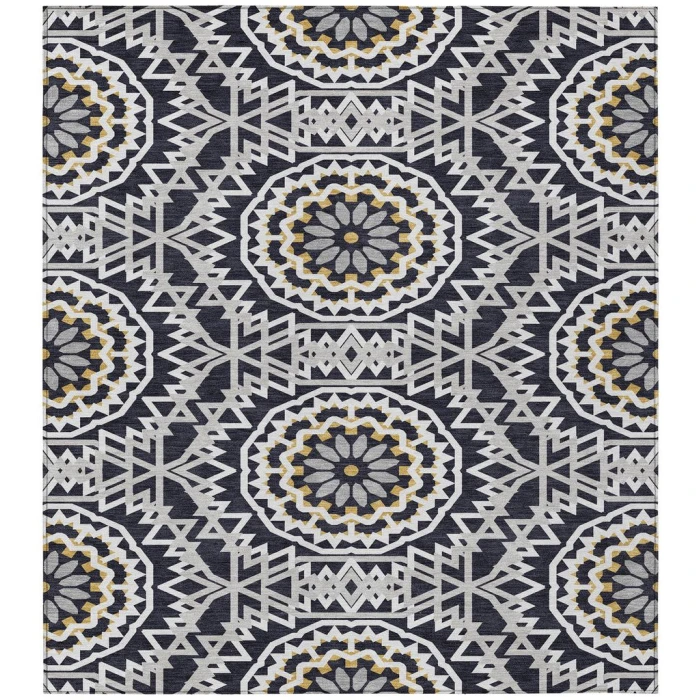 Chantille ACN619 Black 3' x 5' Rug