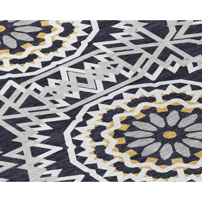 Chantille ACN619 Black 3' x 5' Rug