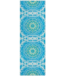 Addison Chantille ACN619 Blue 2 ft. 3 in. x 7 ft. 6 in. Runner Rug