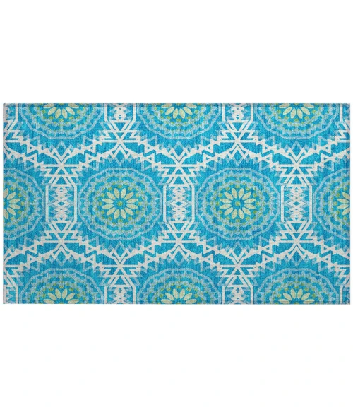 Chantille ACN619 Blue 1'8" x 2'6" Rug
