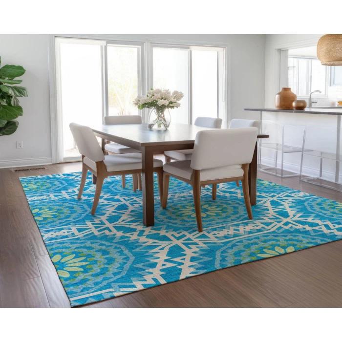 Chantille ACN619 Blue 8' x 10' Rug