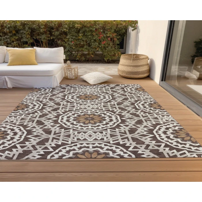 Chantille ACN619 Chocolate 3' x 5' Rug