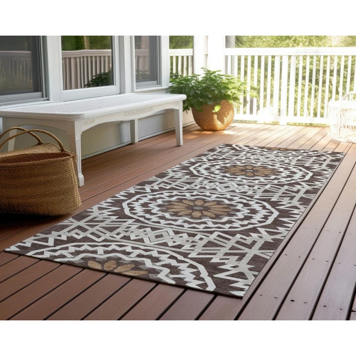 Chantille ACN619 Chocolate 2'3" x 7'6" Rug