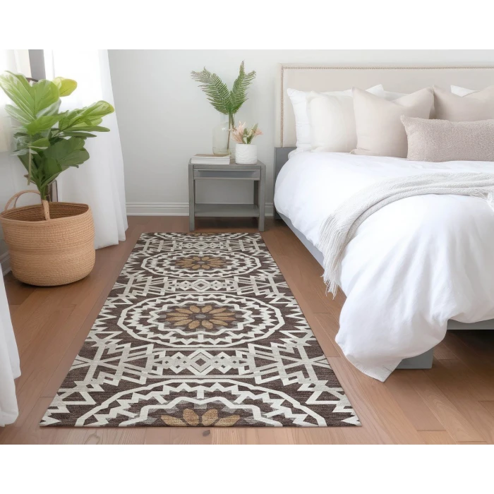 Chantille ACN619 Chocolate 2'3" x 7'6" Rug