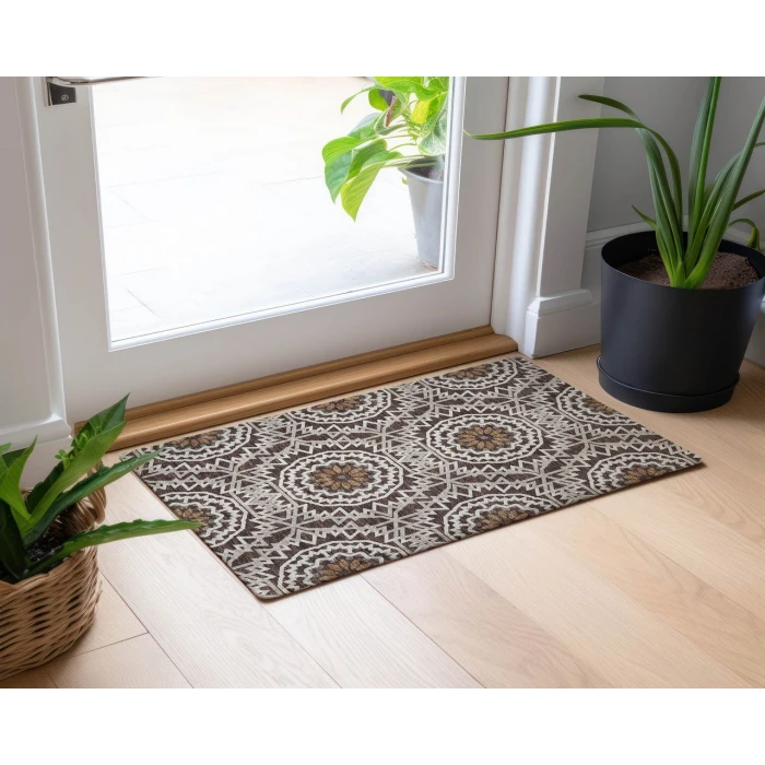 Chantille ACN619 Chocolate 1'8" x 2'6" Rug