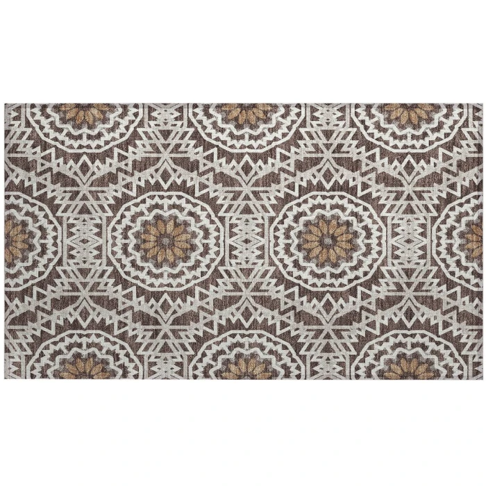 Chantille ACN619 Chocolate 1'8" x 2'6" Rug