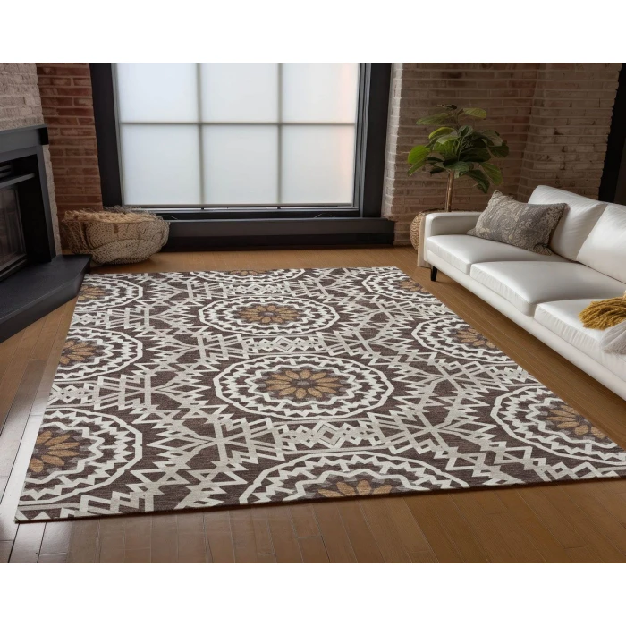Chantille ACN619 Chocolate 3' x 5' Rug