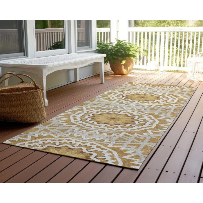 Chantille ACN619 Gold 2'3" x 7'6" Rug