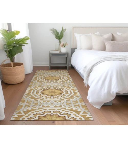 Chantille ACN619 Gold 2'3" x 7'6" Rug