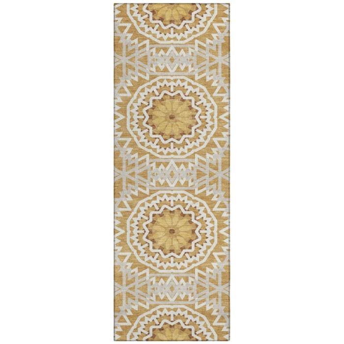 Chantille ACN619 Gold 2'3" x 7'6" Rug