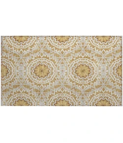 Addison Chantille ACN619 Gold 1 ft. 8 in. x 2 ft. 6 in. Rectangle Rug