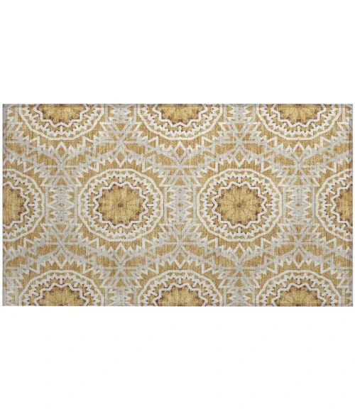 Chantille ACN619 Gold 1'8" x 2'6" Rug