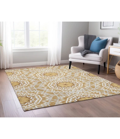 Chantille ACN619 Gold 5' x 7'6" Rug