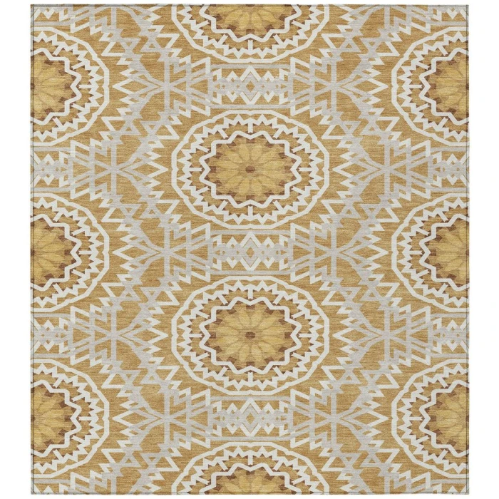 Chantille ACN619 Gold 5' x 7'6" Rug