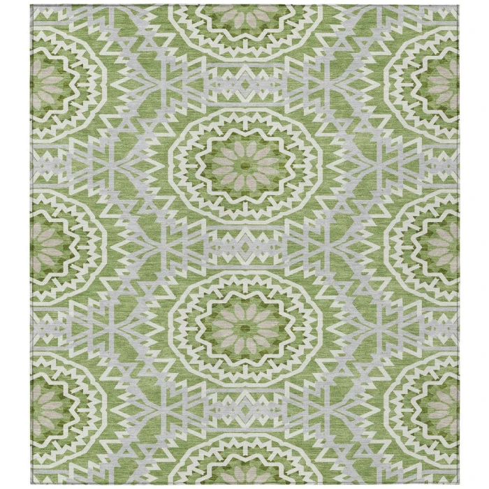 Chantille ACN619 Green 5' x 7'6" Rug