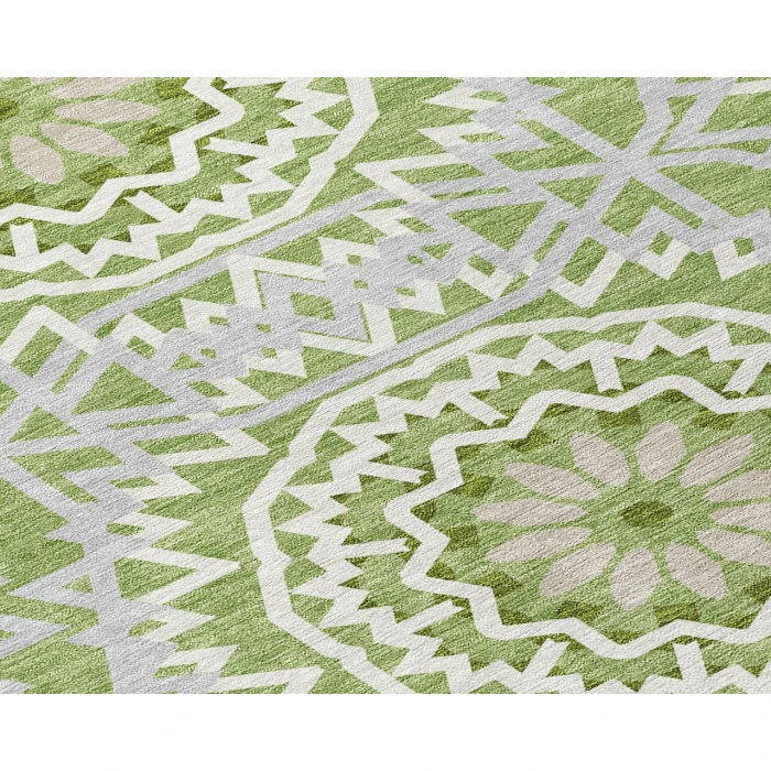 Chantille ACN619 Green 5' x 7'6" Rug
