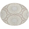 Addison Chantille ACN619 Ivory 8 ft. x 8 ft. Round Rug