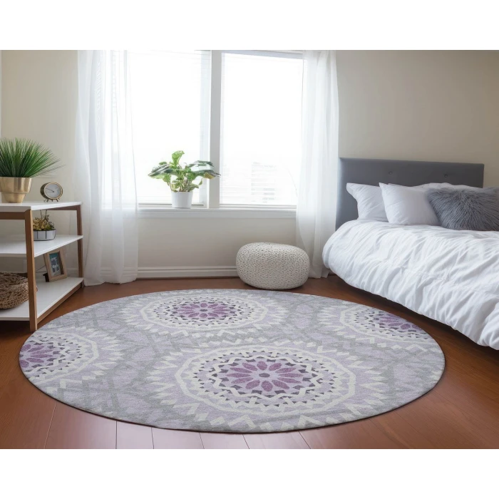 Chantille ACN619 Lilac 8' x 8' Rug