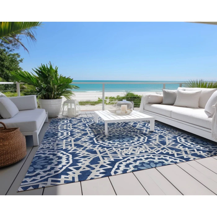 Chantille ACN619 Navy 10' x 14' Rug
