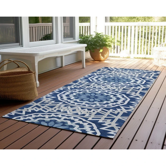 Chantille ACN619 Navy 2'3" x 7'6" Rug