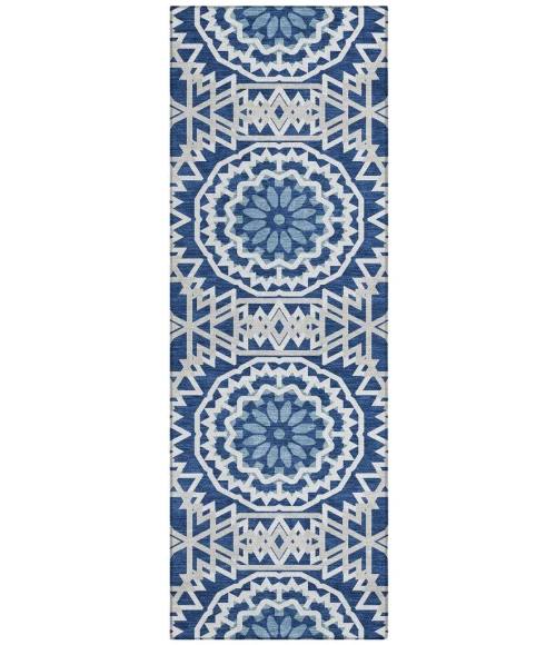 Chantille ACN619 Navy 2'3" x 7'6" Rug