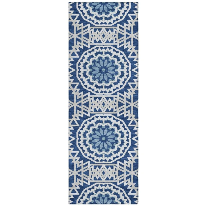 Chantille ACN619 Navy 2'3" x 7'6" Rug