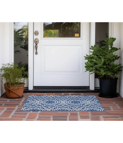 Chantille ACN619 Navy 1'8" x 2'6" Rug