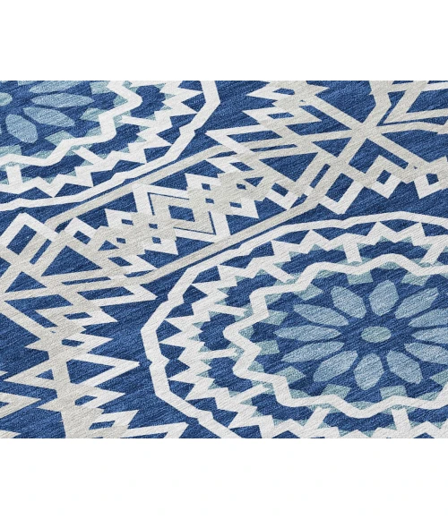 Chantille ACN619 Navy 1'8" x 2'6" Rug