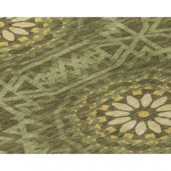 Chantille ACN619 Olive 2'3" x 7'6" Rug