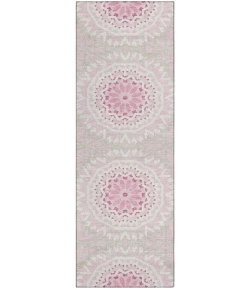 Addison Chantille ACN619 Pink 2 ft. 3 in. x 7 ft. 6 in. Runner Rug