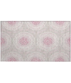 Addison Chantille ACN619 Pink 1 ft. 8 in. x 2 ft. 6 in. Rectangle Rug