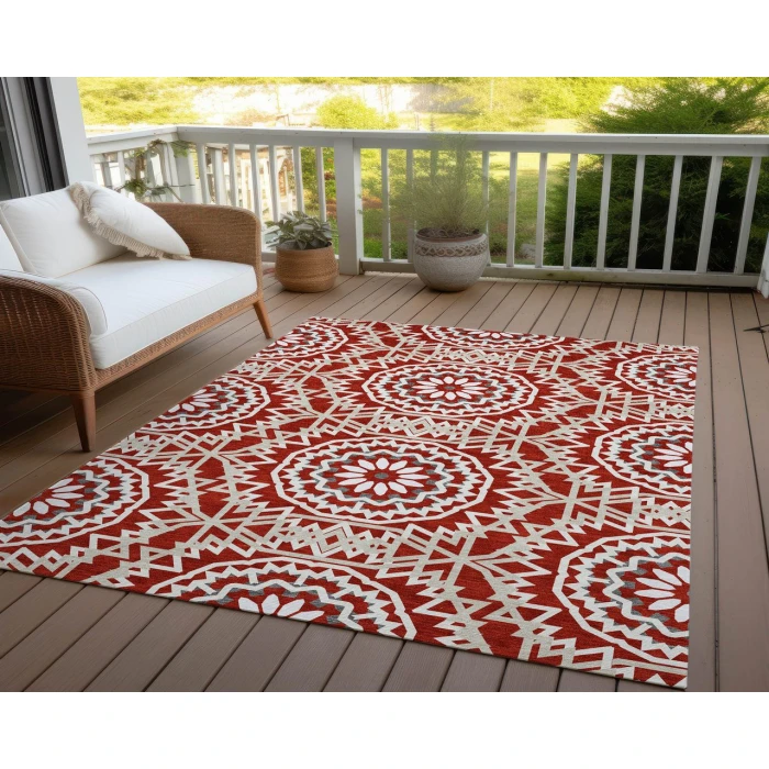 Chantille ACN619 Red 10' x 14' Rug