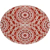 Addison Chantille ACN619 Red 8 ft. x 8 ft. Round Rug