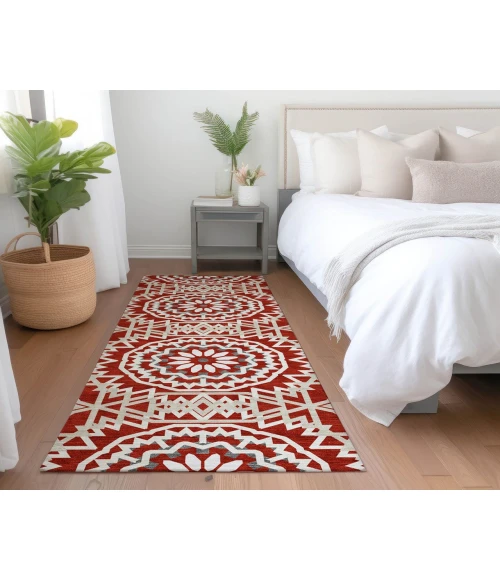Chantille ACN619 Red 2'3" x 7'6" Rug