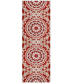 Addison Chantille ACN619 Red 2 ft. 3 in. x 7 ft. 6 in. Runner Rug