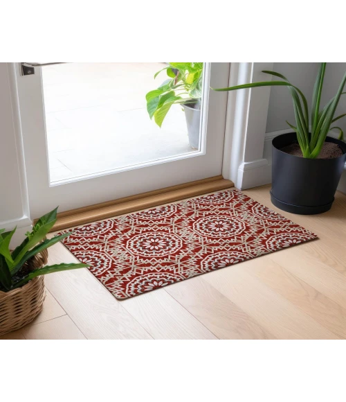 Chantille ACN619 Red 1'8" x 2'6" Rug