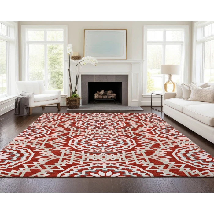 Chantille ACN619 Red 10' x 14' Rug