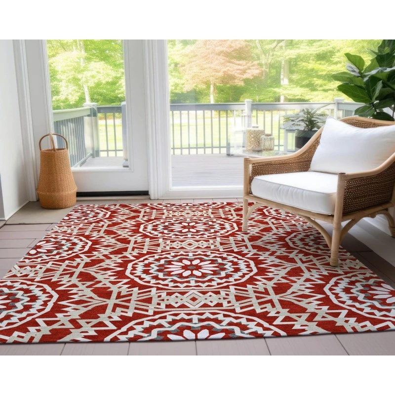 Chantille ACN619 Red 9' x 12' Rug