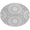Addison Chantille ACN619 Silver 8 ft. x 8 ft. Round Rug