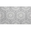 Addison Chantille ACN619 Silver 1 ft. 8 in. x 2 ft. 6 in. Rectangle Rug
