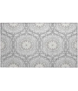 Addison Chantille ACN619 Silver 1 ft. 8 in. x 2 ft. 6 in. Rectangle Rug