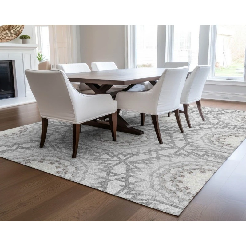 Chantille ACN619 Silver 5' x 7'6" Rug