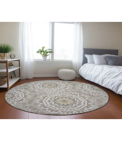 Chantille ACN619 Taupe 8' x 8' Rug